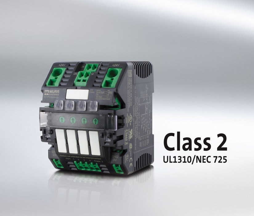 Homologation NEC Class 2 pour les modules MICO de Murrelektronik